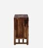 Ulyano Sheesham Wood Crockery Unit in Scratch Resistant Rustic Teak Finish