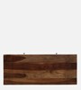 Ulyano Sheesham Wood Console Table In Scratch Resistant Rustic Teak Finish