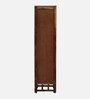 Matrix Sheesham Wood TV Unit for TVs up to 50" With Two Drawer Set In Rustic Teak Finish