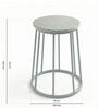 Matrix Wicker Outdoor Table & Chair Set In Dark Grey Finish