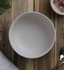 Matt 500ml White Stoneware (Set of 2) Dinner Bowl
