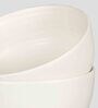 Matt 500ml White Stoneware (Set of 2) Dinner Bowl