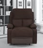 Matt 1 Seater Recliner in Chocolate Colour