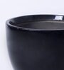 Eternity Slim Black Porcelain Floor Planters