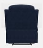 Matt Fabric Manual 1 Seater Recliner In Blue Colour