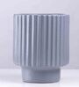 Matt Grey Porcelain Dark Affinity Medium Planter