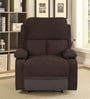 Matt 1 Seater Recliner in Chocolate Colour