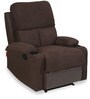 Matt 1 Seater Recliner in Chocolate Colour