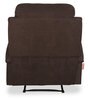 Matt 1 Seater Recliner in Chocolate Colour