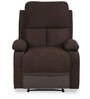 Matt 1 Seater Recliner in Chocolate Colour