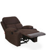 Matt 1 Seater Recliner in Chocolate Colour