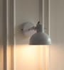 Matt White Focus Wall Lamp with Rotation Adjustment