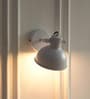 Matt White Focus Wall Lamp with Rotation Adjustment