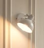 Matt White Focus Wall Lamp with Rotation Adjustment