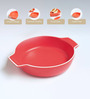Matte 700ml Red Ceramic Bake & Serve Dish