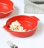 Matte 700ml Red Ceramic Bake & Serve Dish