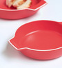 Matte 700ml Red Ceramic Bake & Serve Dish
