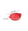 Matte 700ml Red Ceramic Bake & Serve Dish