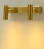 Matte Brass Finish Metal Modern Wall Light   Modern Decorative Fixture