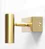Matte Brass Finish Metal Modern Wall Light   Modern Decorative Fixture