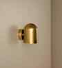 Matte Brass Finish Metal Modern Wall Light   Modern Decorative Fixture
