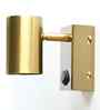 Matte Brass Finish Metal Modern Wall Light   Modern Decorative Fixture