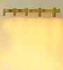 Matte Brass Finish Metal Modern Wall Light   Modern Up & Down Decorative Fixture