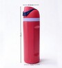 Red Matte Finish Stainless Steel Water Bottle with Flip Top Lid, 750 ml