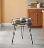 Black Heavy-Duty Round Matka Stand