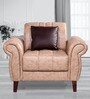 Matteo 1 Seater Sofa in Light Brown Colour
