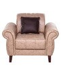 Matteo 1 Seater Sofa in Light Brown Colour