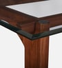 Mauren Acacia wood 4 seater Dinning Set in Natural Glazed finish