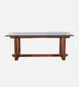 Mauren Acacia Wood Coffee Table in Natural Glazed Finish Mauren Acacia Wood Coffee Table in Natural Glazed Finish