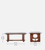 Mauren Acacia Wood Coffee Table in Natural Glazed Finish Mauren Acacia Wood Coffee Table in Natural Glazed Finish