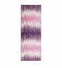 Mauve Abstract Polyester AntiSkid Bathmat
