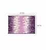 Mauve Abstract Polyester AntiSkid Bathmat