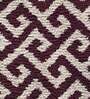 Mauve Traditional Polyester 28x20 Inches AntiSkid Bath Mat