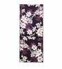 Mauve Floral Polyester AntiSkid Bathmat