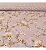 Mauve Microfiber Floral 180 GSM Double Size Reversible Comforter