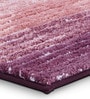Mauve Polyester 32X20 Inches Anti-Skid  Bath Mat