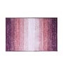 Mauve Polyester 32X20 Inches Anti-Skid  Bath Mat