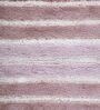Mauve Polyester Machine Made  60 x 40 Inches Bath Mat