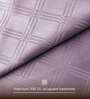 Mauve Solid 300 TC Cotton King Sized Bedsheet with 2 Pillow Covers