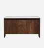Mavis 2-Door Shoe Rack With Seating In Brown Maple Finish