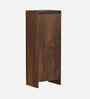 Mavis 2 Door Tall Shoe Cabinet In Brown Maple Finish