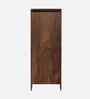 Mavis 2 Door Tall Shoe Cabinet In Brown Maple Finish