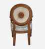 Mavric Teak Wood Arm Chair In Teak Finish