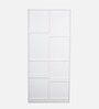Max 2 Door Wardrobe in Frosty White Finish