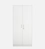 Max 2 Door Wardrobe in Frosty White Finish