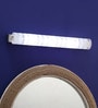 Yogasana White Glass Flush Mount Wall Light